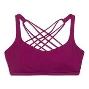 Lululemon Free to Be bra - Light Support in Magenta Purple Size 4